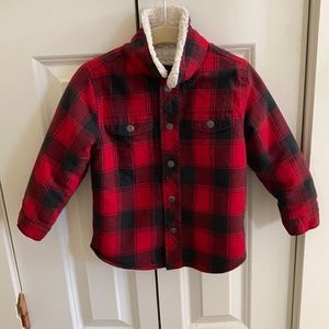 VG Gap Sherpa lined flannel 3yrs